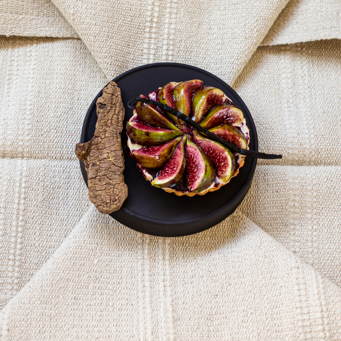 black ginger catering tartes - τάρτα με φρέσκα σύκα
